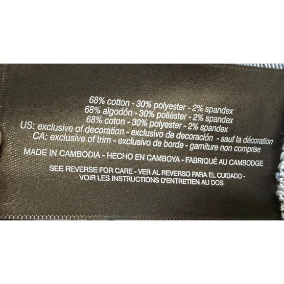 Gloria Vanderbilt Womens Dark Wash High Rise Amanda Straight Leg Jeans Sz 8 New - Picture 3 of 5